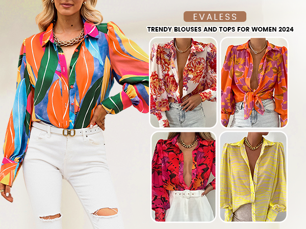 evaless blouses for women tops shirts fashion