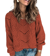 Hollow Cable Knit