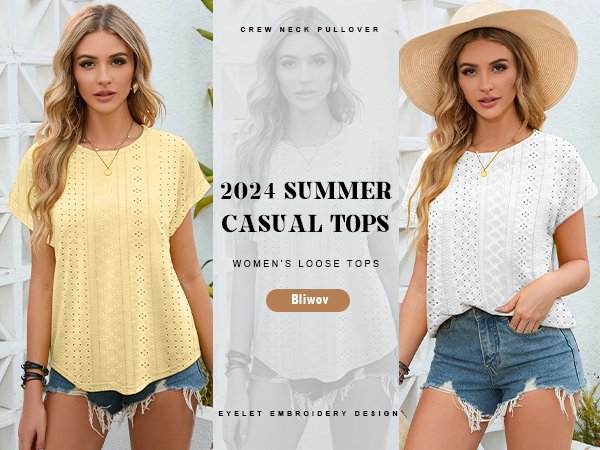 womens summer tops 2024