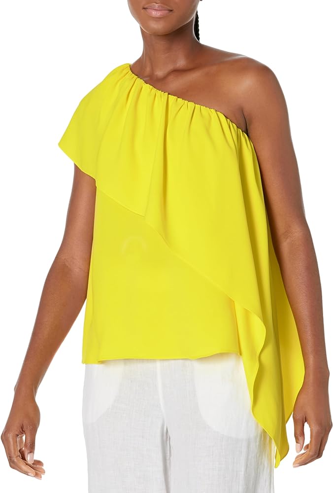 Trina Turk Women's One Shoulder Top