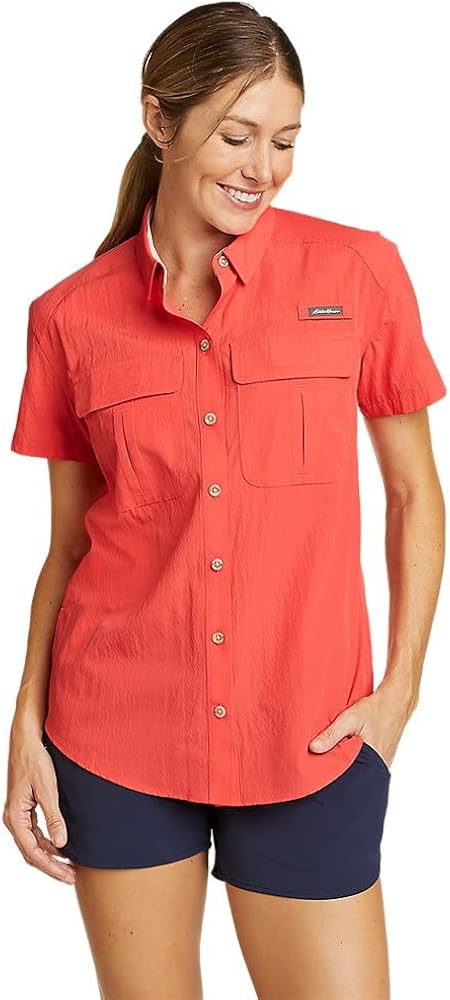 Eddie Bauer Women's UPF Guide Short-sleeve Shirt