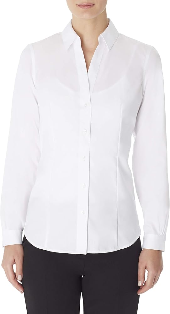 Jones New York Women's Long Sleeve Easy Care Shirting