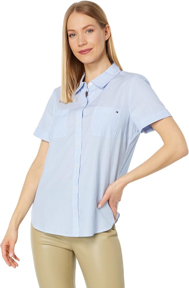 Tommy Hilfiger Women's Camp Shirt