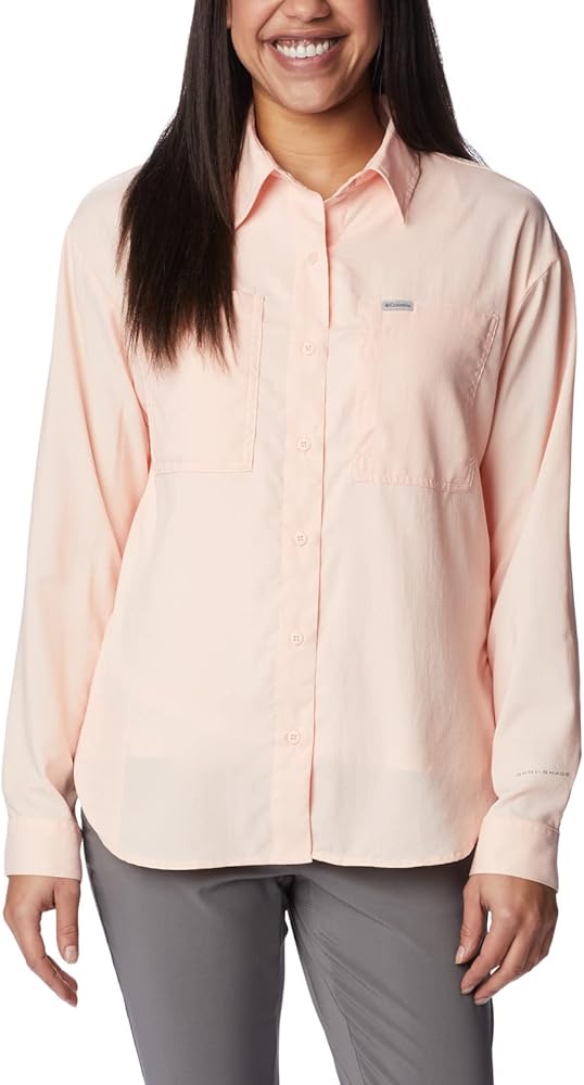 Columbia Women's Plus Size Silver Ridge Utility Long Sleeve Shirt