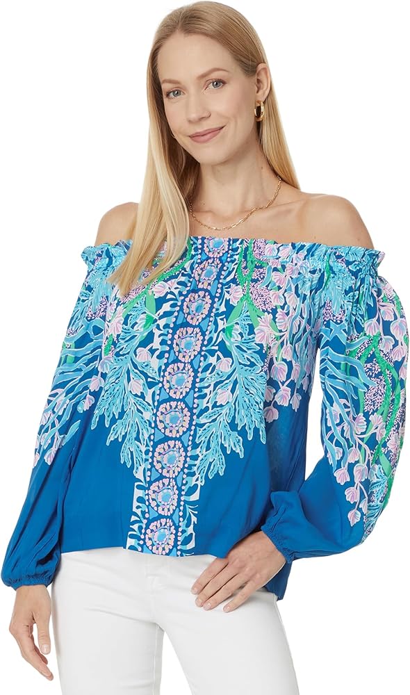 Lilly Pulitzer Women's Aimes Long Sleeve Off The