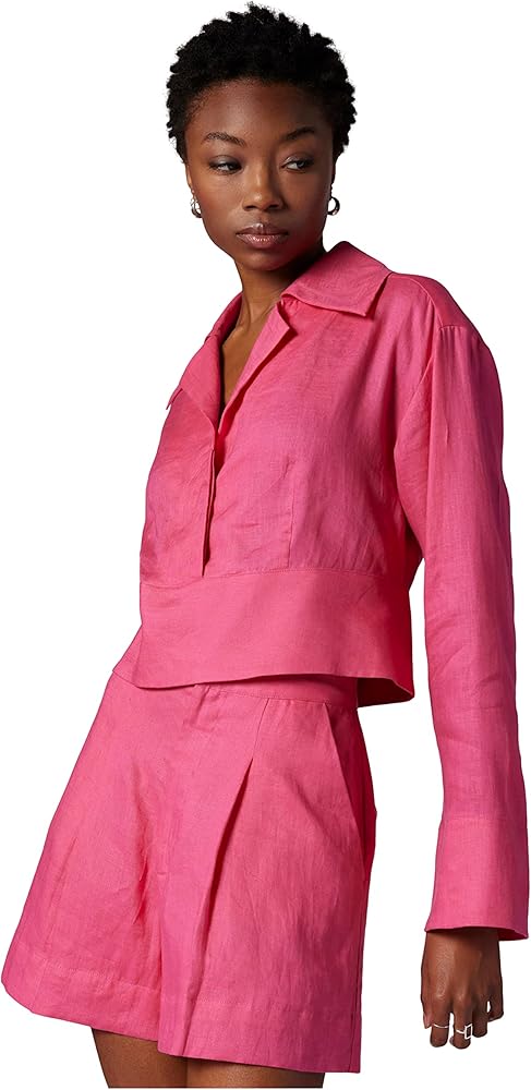 Equipment womens Beatrix Top in Raspberry Sorbet