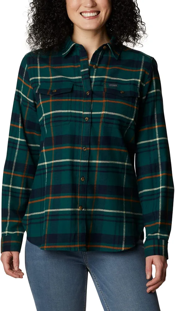 Columbia Women's Pine Street Stretch Flannel