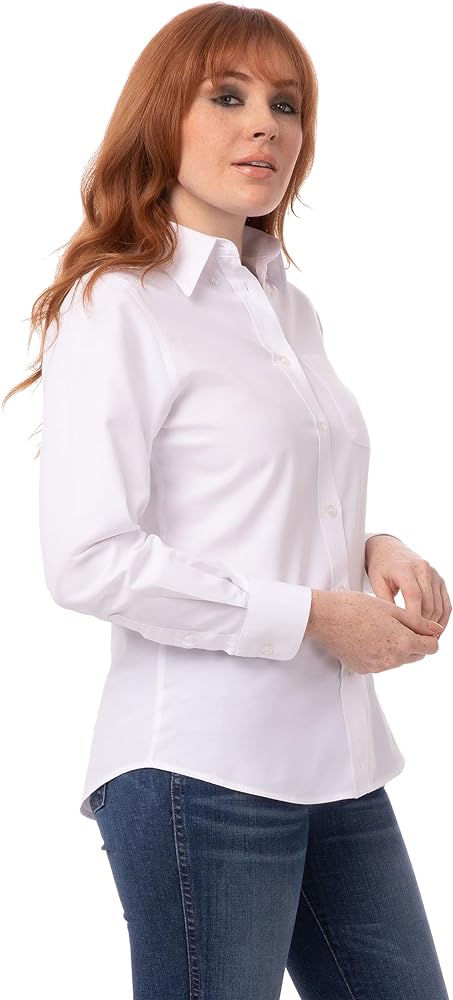 Chef Works Women's Oxford Dress Shirt