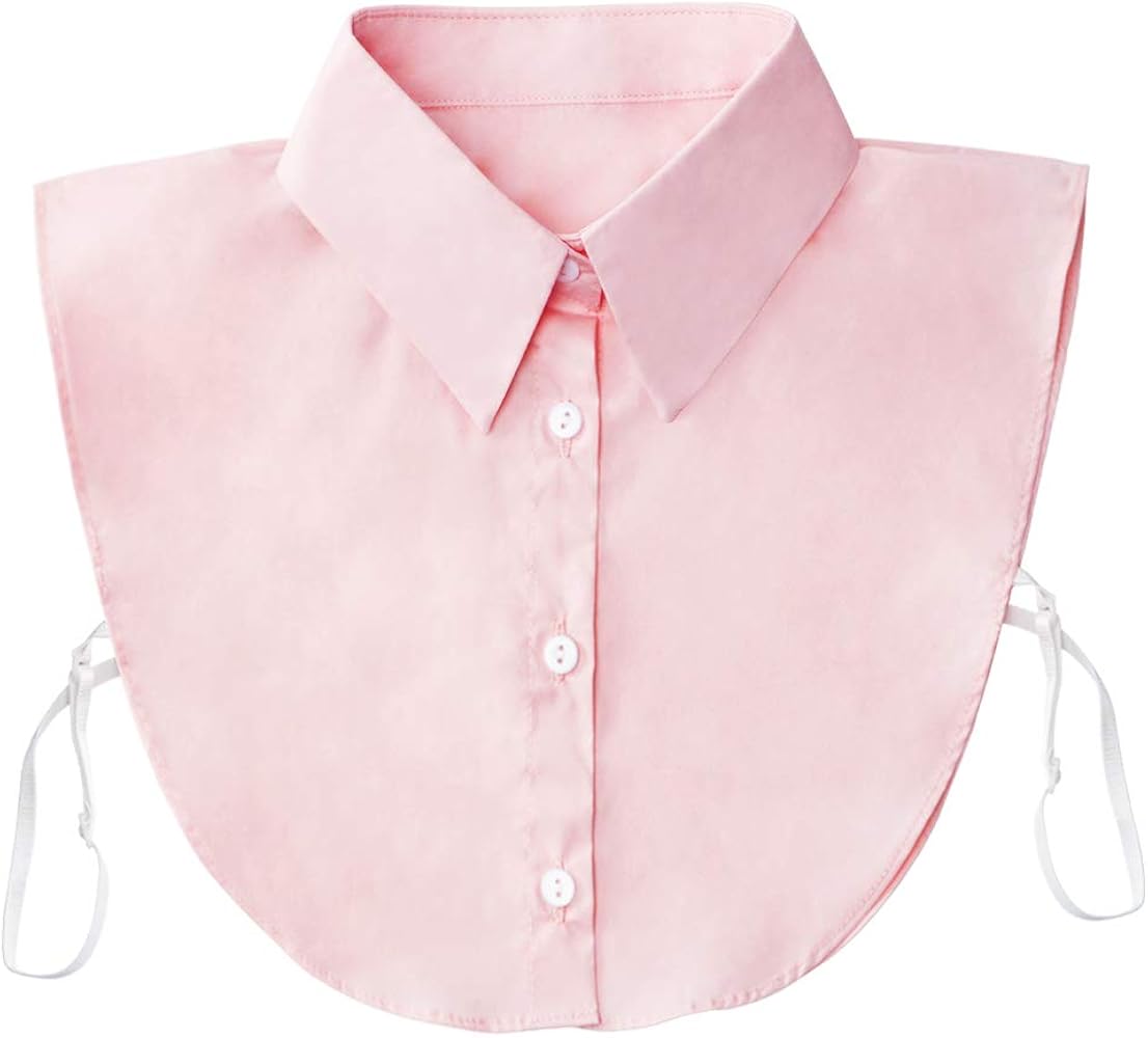 Fake Collar Detachable Dickey Collar Blouse Half Shirts Peter Pan Faux False Collar for Women & Girls Favors