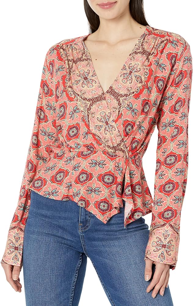 Free People Falling for You Top