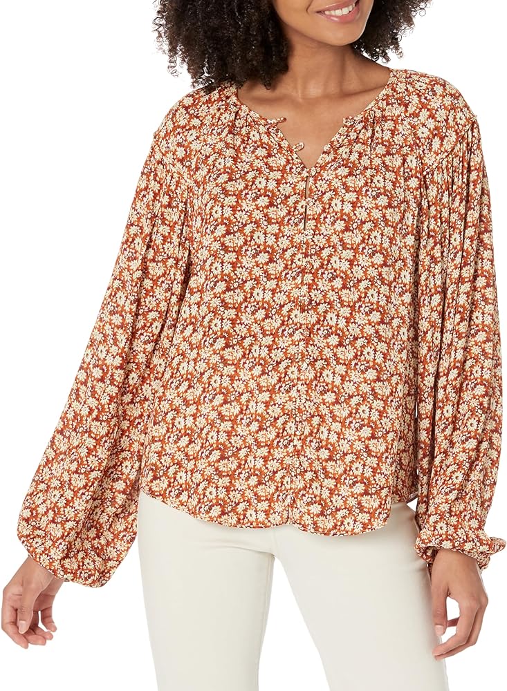 Women's Jenny Shirt in Umber Multi