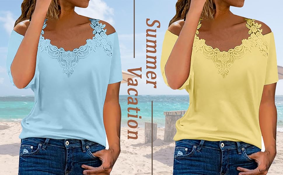 summer lace tops