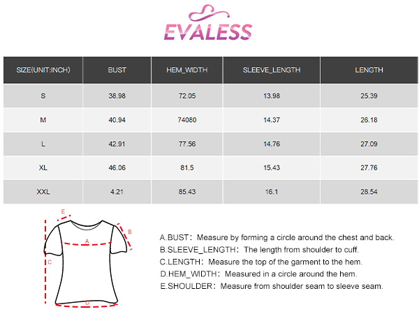 size charts