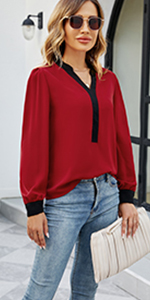 long sleeve tops long sleeve shirts women casual tops blouse for women