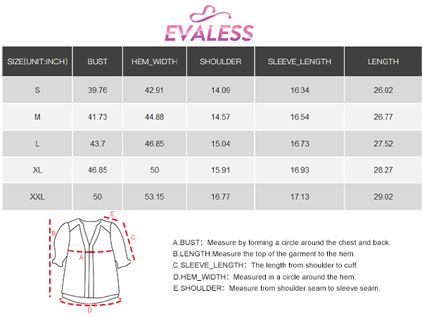 Size Charts