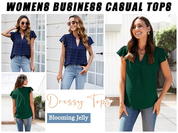 business casual tops