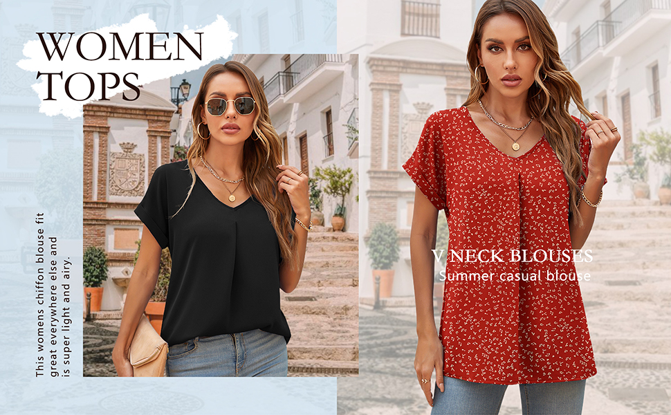 blouses for women,summer blouses for women,chiffon blouses for women,casual blouses for women