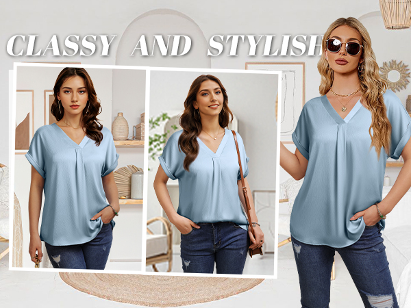 silk satin tops for women