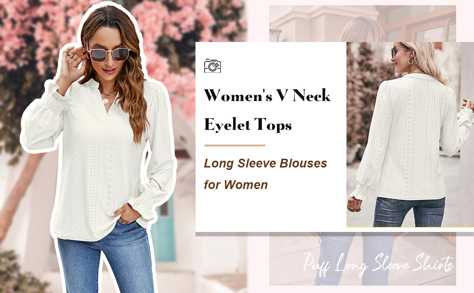 long sleeve tops for women dressy