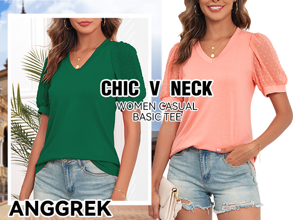 puff sleeve tops women