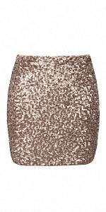 sequin skirt