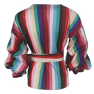 rainbow blouse