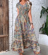 Swing Flowy Long Dresses