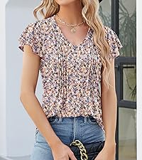 Summer V Neck Tops