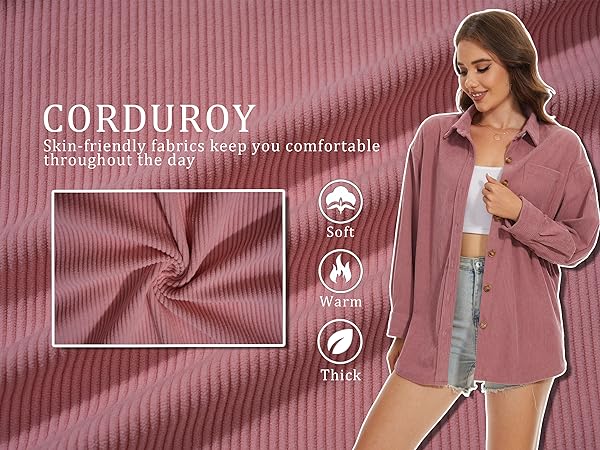 Corduroy Thick Soft Warm