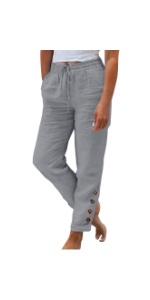 linen pants women