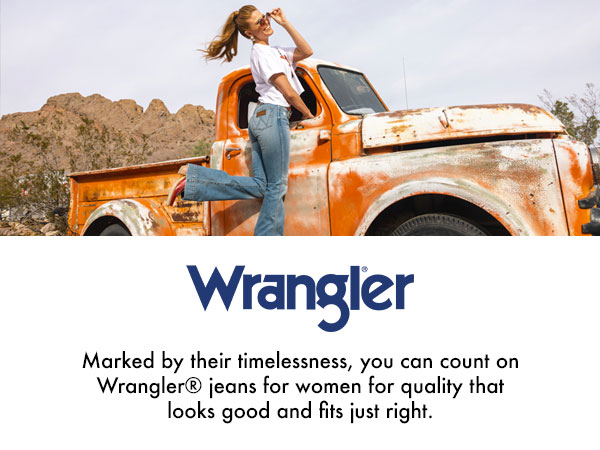 Looks good and fits right. You can never have too many pairs of Wrangler Western products.