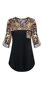 leopard print tops 