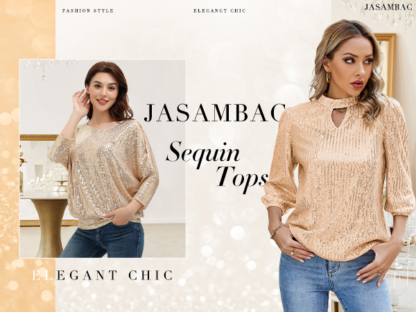 sequin top for women