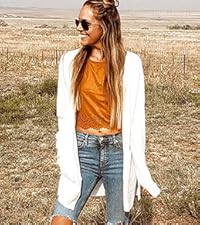 Solid color cardigan