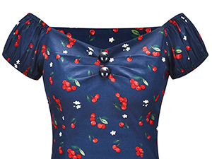 Women''s Rockabilly Tops, 1950s Pinup Vintage Blouse Slim Fit Shirt