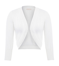 3/4 Sleeve Bolero Shrug