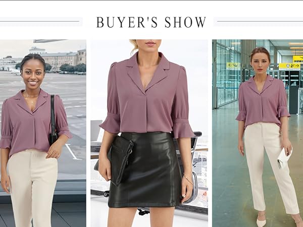 business casual shirts for women