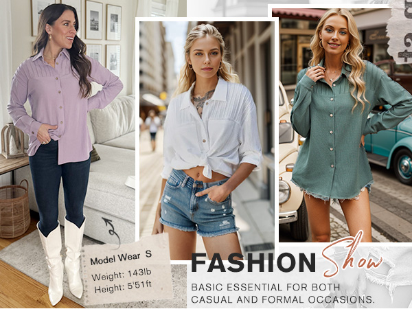 collared shirts for women