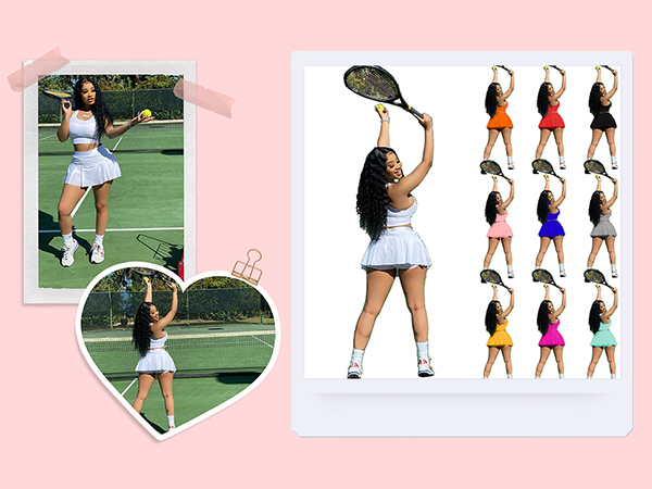 Tennis Skort Skirt Sets