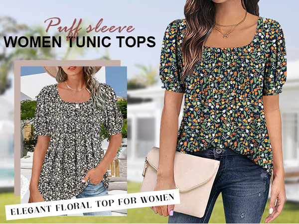 womens tunic tops