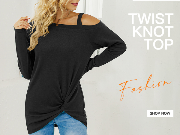 Women Tops Summer 2023 Casual Short Sleeve Off Shoulder Tops black one shoulder tops for women