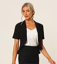 short sleeve blazer