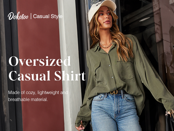 oversized casual shirts