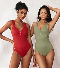 Sexy Sleeveless Bodysuits