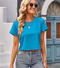 Womens short sleeve tops