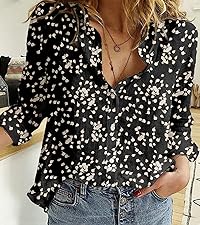 Womens Button Down Blouses