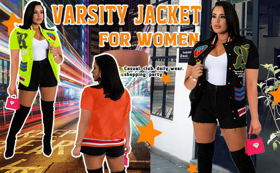 varsity jacket for women