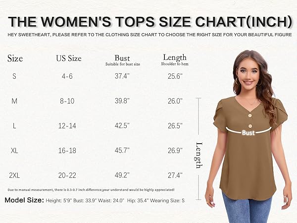 summer tops for women