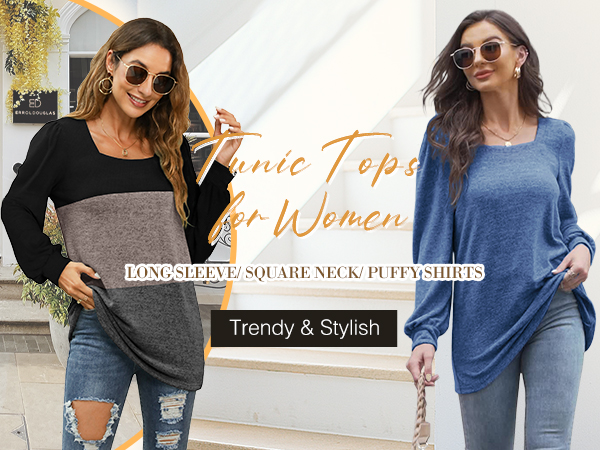 tunic tops for women