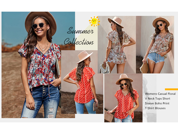 womens tops and blouses